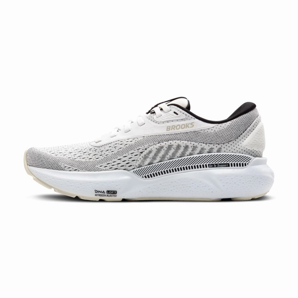 'Brooks' Men's Adrenaline GTS 24 - White / Black / Pelican