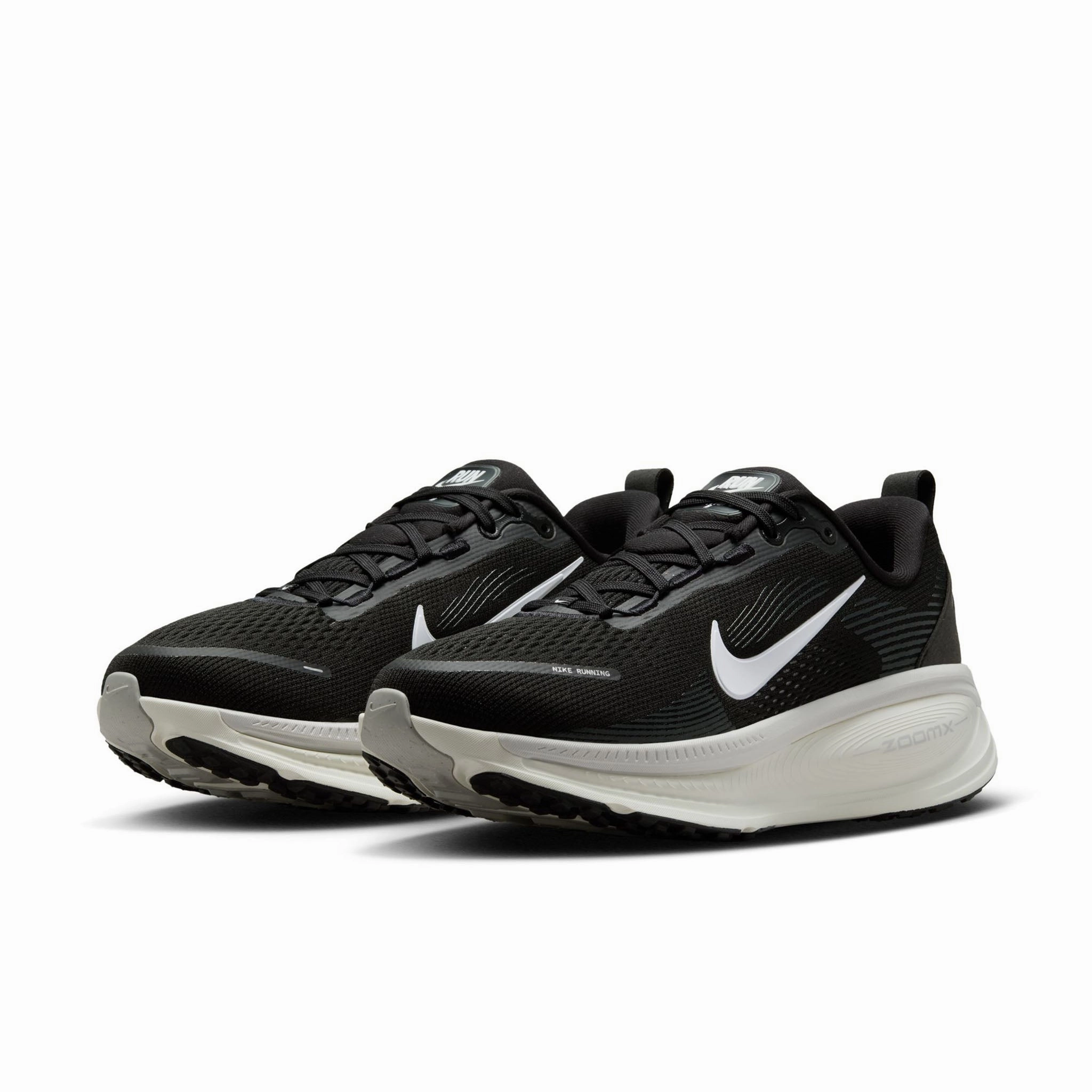 Nike | Women's Vomero 18 Road Running Shoes - Black/Summit White-Coconut Milk Asics Matcontrol Wrestling Shoes