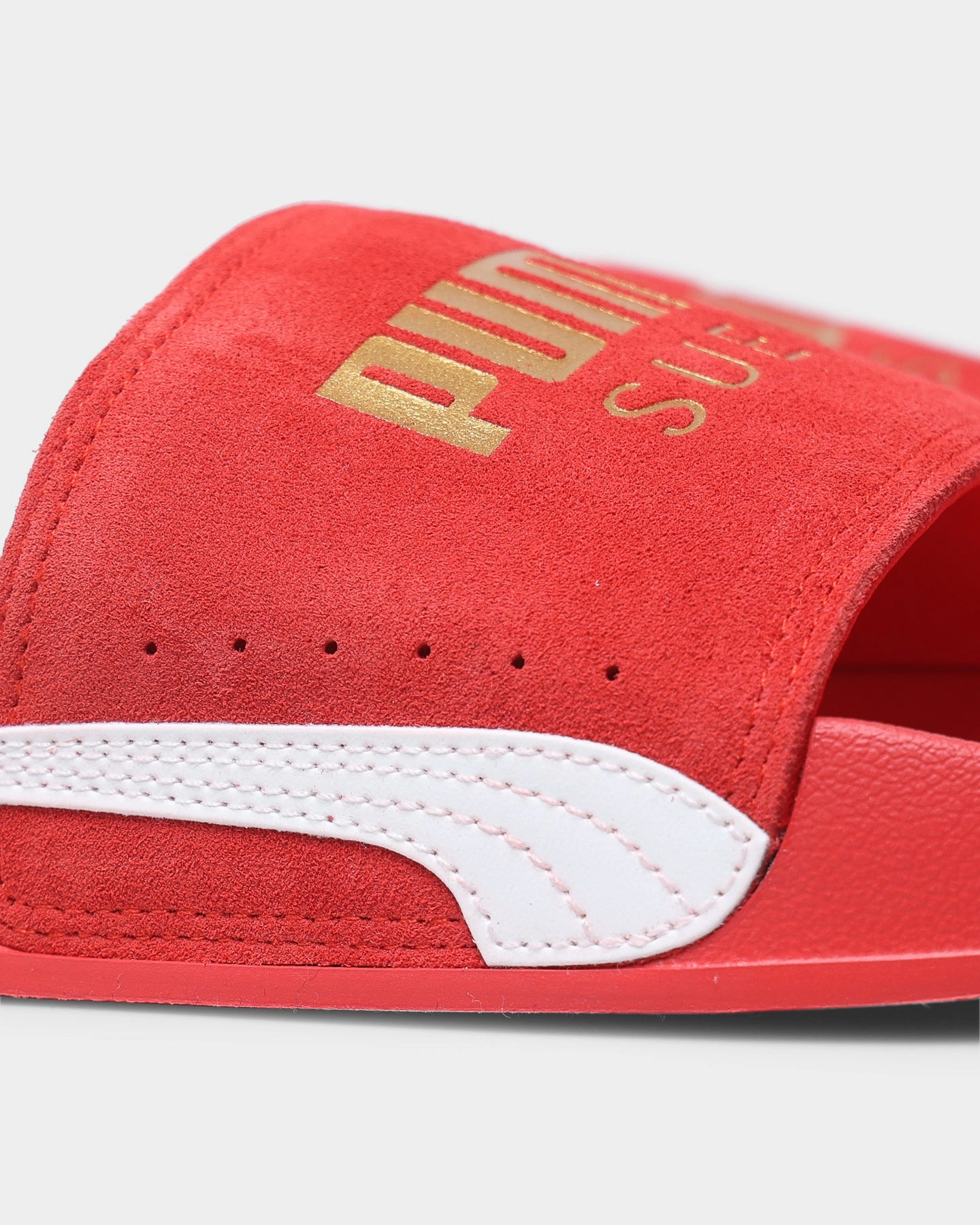 Puma Leadcat 2.0 Suede Classic High Risk Red/Puma Team Gold Walking Dead Puma Shoes