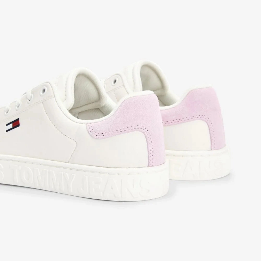 Gucci Sneakers Sale Tommy Hilfiger Jeans Cool Backtab Leather Sneaker Women - WHT