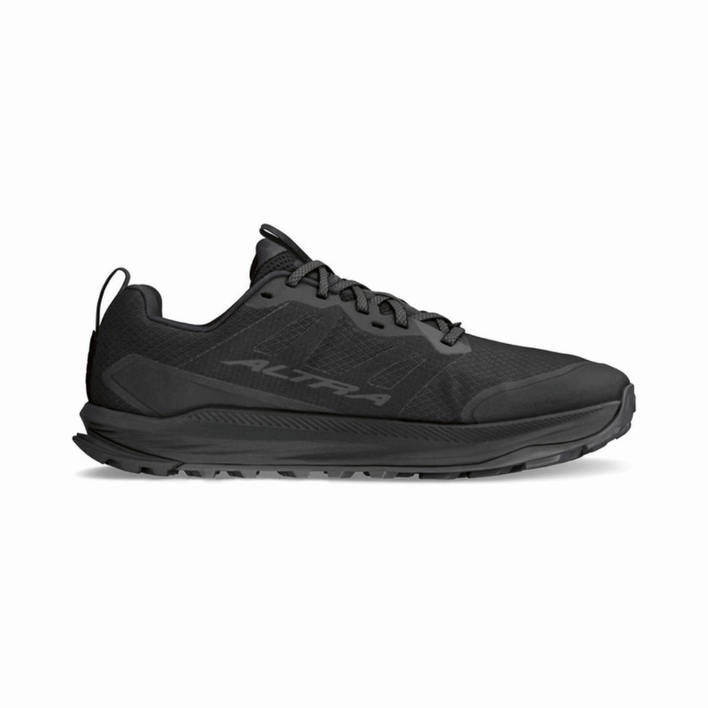 ALTRA Men's Lone Peak 9 Durable Trail Running Shoe - Black Best Zero Drop Running Shoes