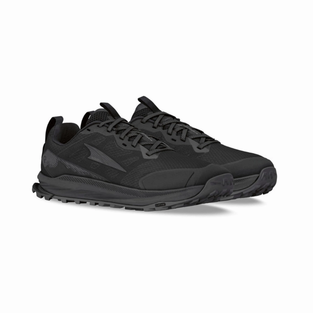 ALTRA Men's Lone Peak 9 Durable Trail Running Shoe - Black Trail Running Shoes Sale