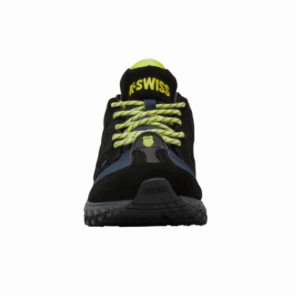 Most Comfortable Leather Casual Shoes K-Swiss Men's Tubes Pharo Black Moonlit Ocean Tennis Shoes