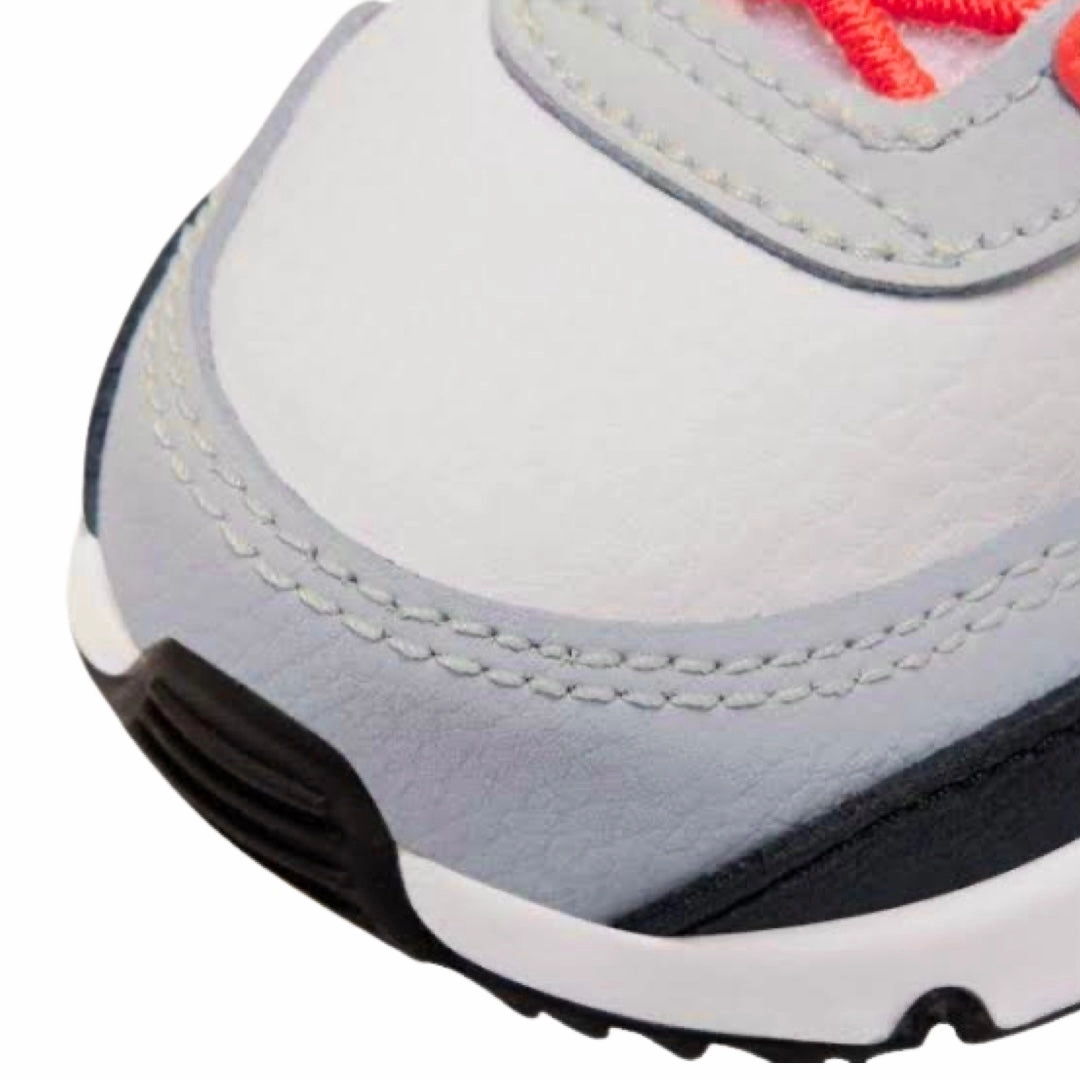 Toddler Air Max 90 Toggle Infrared White Cool Grey Neutral Grey Asics Shoes Design