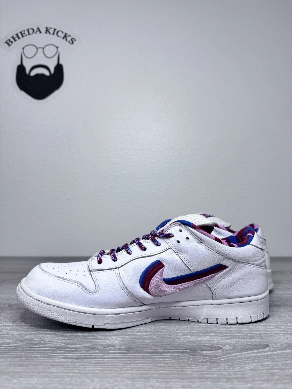 Asics Gel 1130 Casual Shoes White Clay Canyon Size 13 - Nike Parra x Dunk OG SB QS Low White CN4504-100 Preowned Clean