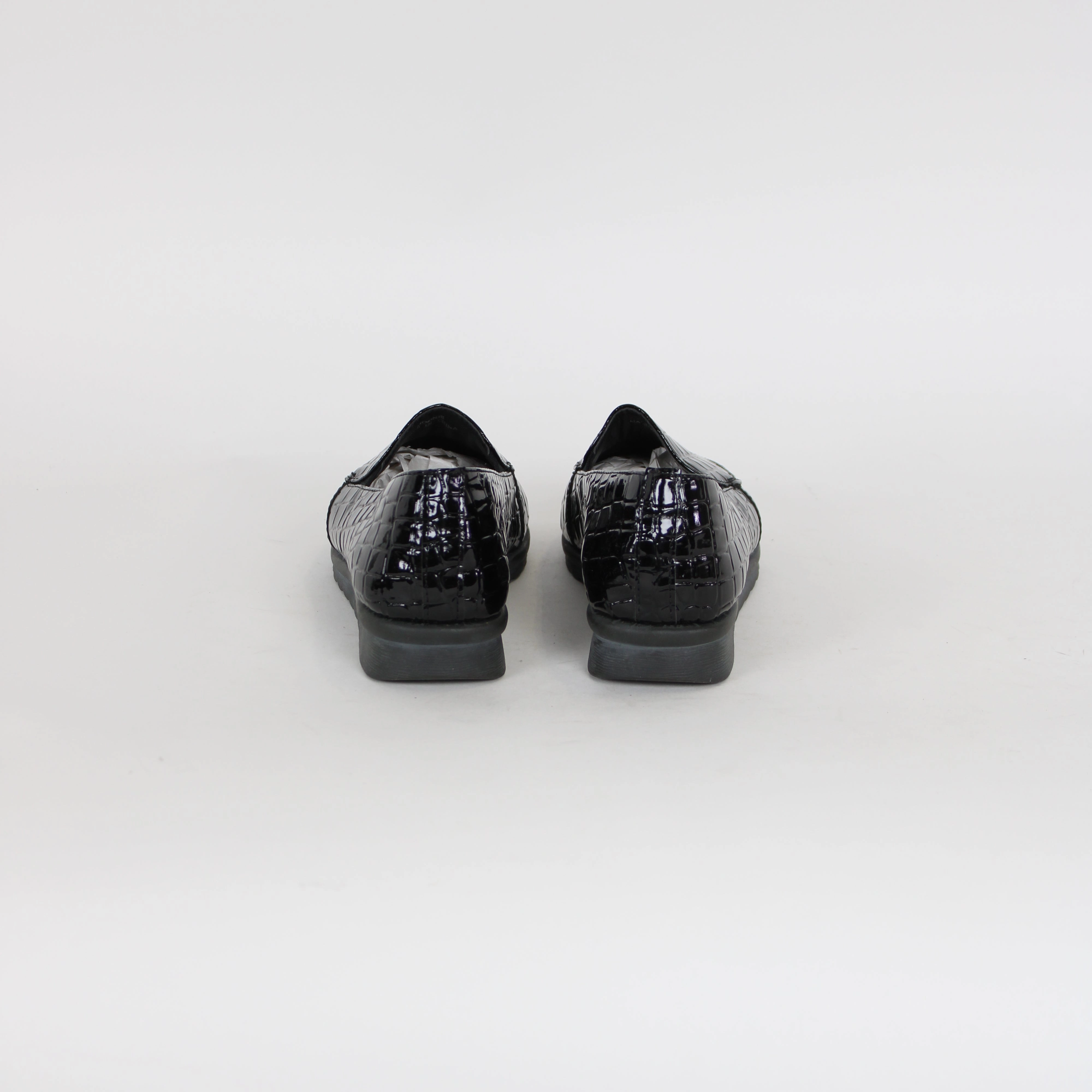 Loafers Wikipedia Comfy Shoes Black Faux Alligator Loafers