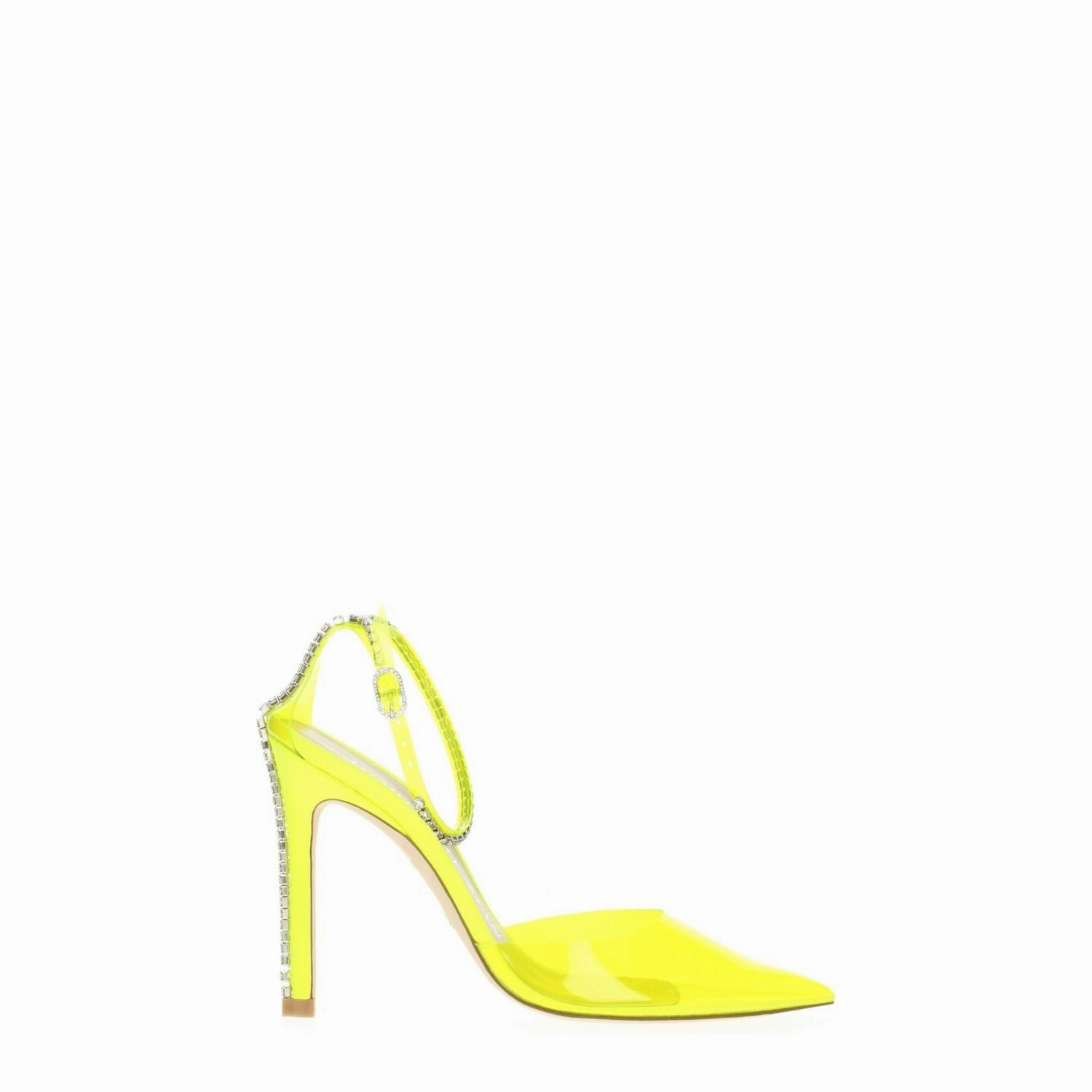 Autenti Sandals Stuart Weitzman Yellow Pvc Stiletto Heel Sandals