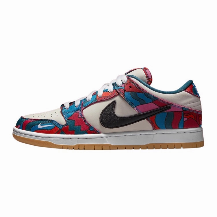 Nike SB Dunk Low Pro Premium QS Parra Fireberry Black Asics Shoes Test