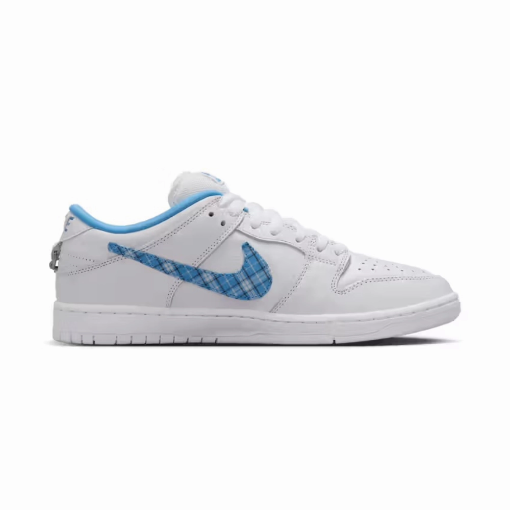 Nike SB Dunk Low Pro Nicole Hause White University Blue Midnight Navy Pure Platinum Best Asics Shoe For Arch Support
