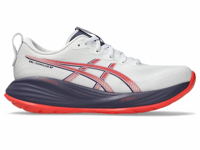 Asics Tri Shoes ASICS Gel-Cumulus 27 Women's - White / Greyish Purple