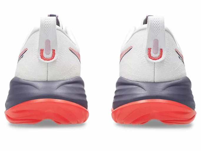 Asics Amplifoam Running Shoes ASICS Gel-Cumulus 27 Women's - White / Greyish Purple