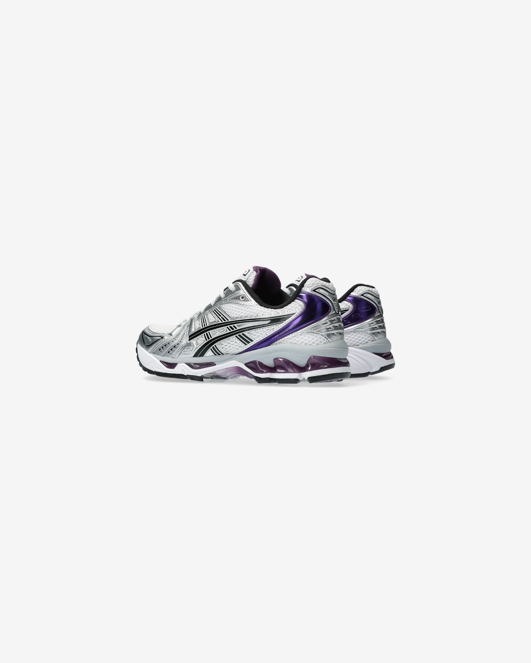 Asics Gel-Kayano 14 Silver/Grape Sneakers Asics Spike Track Shoes