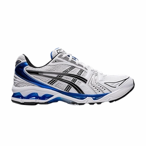 ASICS Gel-Kayano 14 White Tuna Blue Asics Novablast Shoes