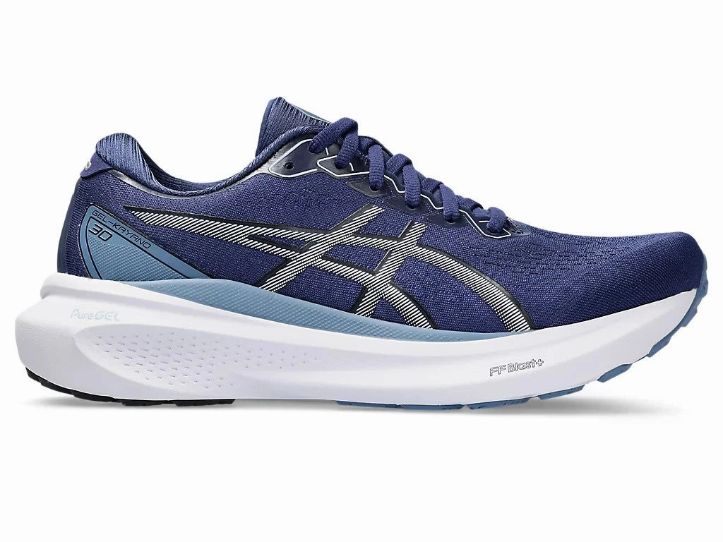Asics Gel-Kayano 30 1011B548-402 Sneaker Men's Deep Ocean Lace-Up Running Shoes Asics Novablast 4 Shoes