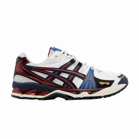 ASICS Gel-Kayano Legacy White Black Red Blue Asics Sky Elite Ff Volleyball Shoes