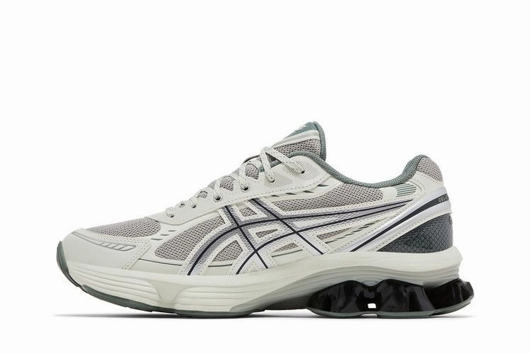 Asic Badminton Shoe ASICS Gel-Kinetic Fluent Seal Grey Pure Silver