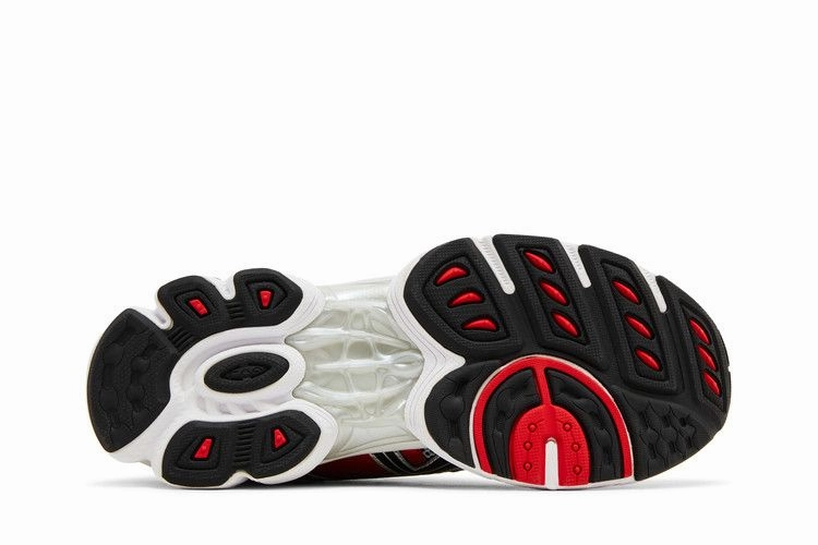 ASICS Gel-Nimbus 9 Pure Silver Classic Red Asics Gt 1000 12 Running Shoes