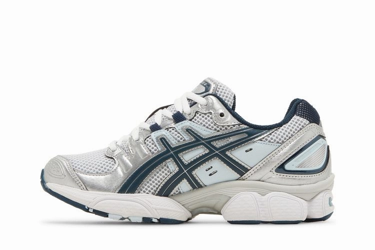 ASICS Gel-Nimbus 9 Pure Silver French Blue (Women's) Asics Gel-mai Shoes 1193a098