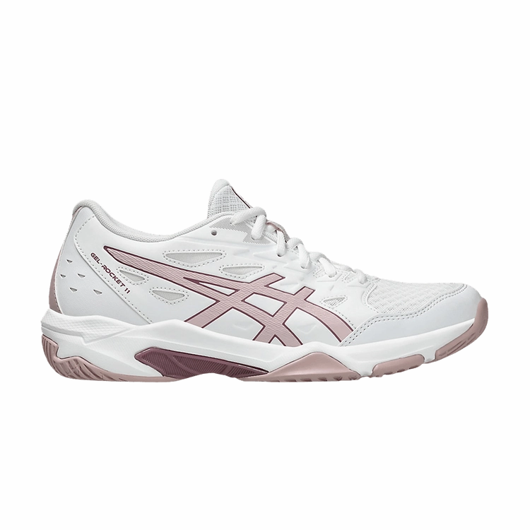 ASICS Gel-Rocket 11 White Watershed Rose (Women's) Asics Gel-nimbus 20 Running Shoes T850n