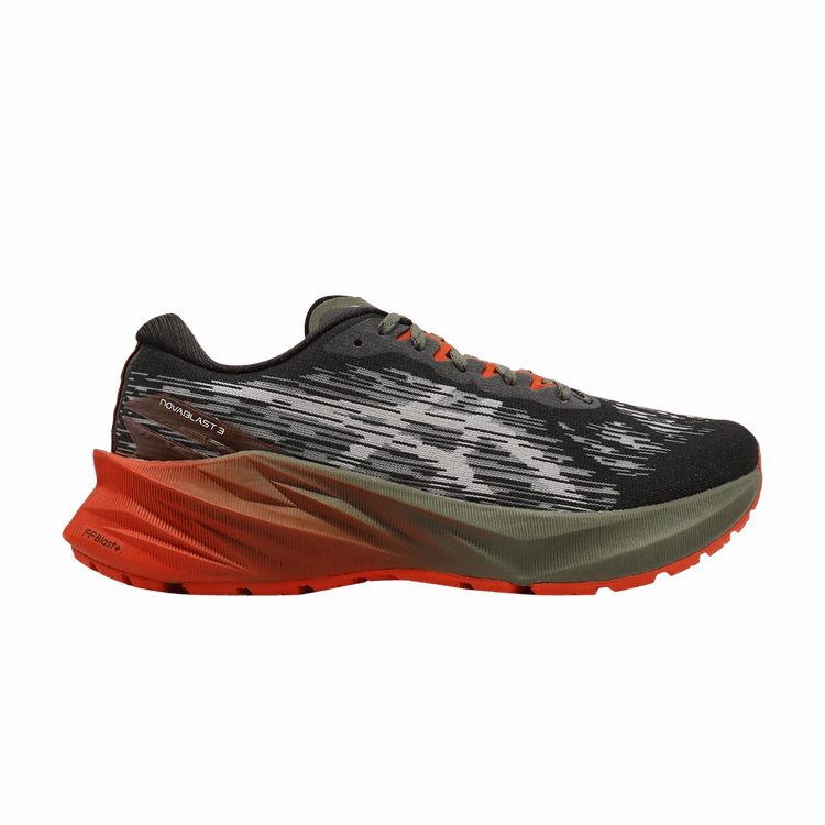 ASICS Novablast 3 TR Nature Bathing Olive Asics High Support Running Shoes