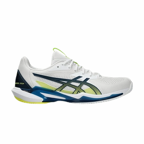 ASICS Solution Speed FF 3 Clay White Mako Blue Best Walking Asics Shoes
