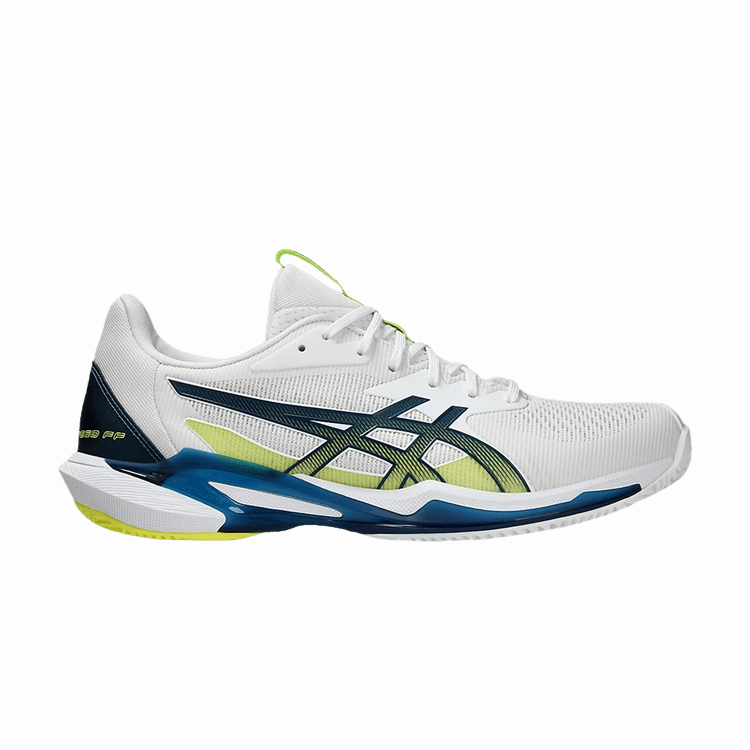 ASICS Solution Speed FF 3 Clay White Mako Blue Asics Gel Pulse 15 Road Running Shoes