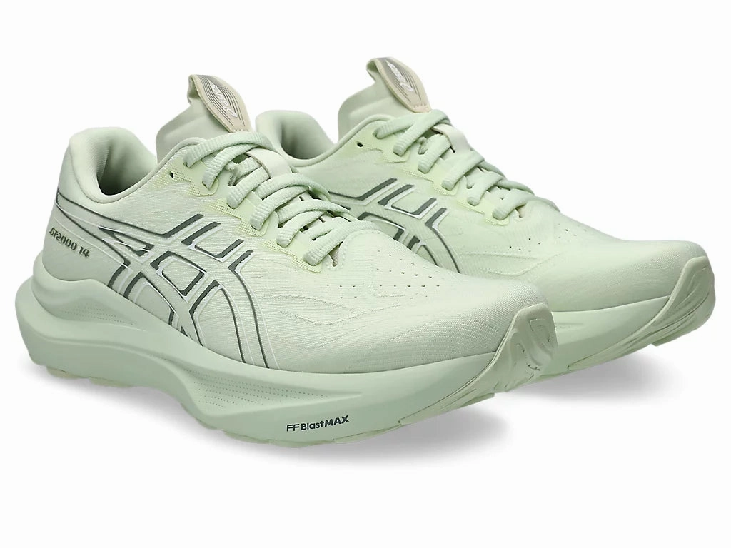 Tennis Court Shoes Asics Asics Womens GT-2000 14- Whisper Green/ Monument Blue (1012B843-300)