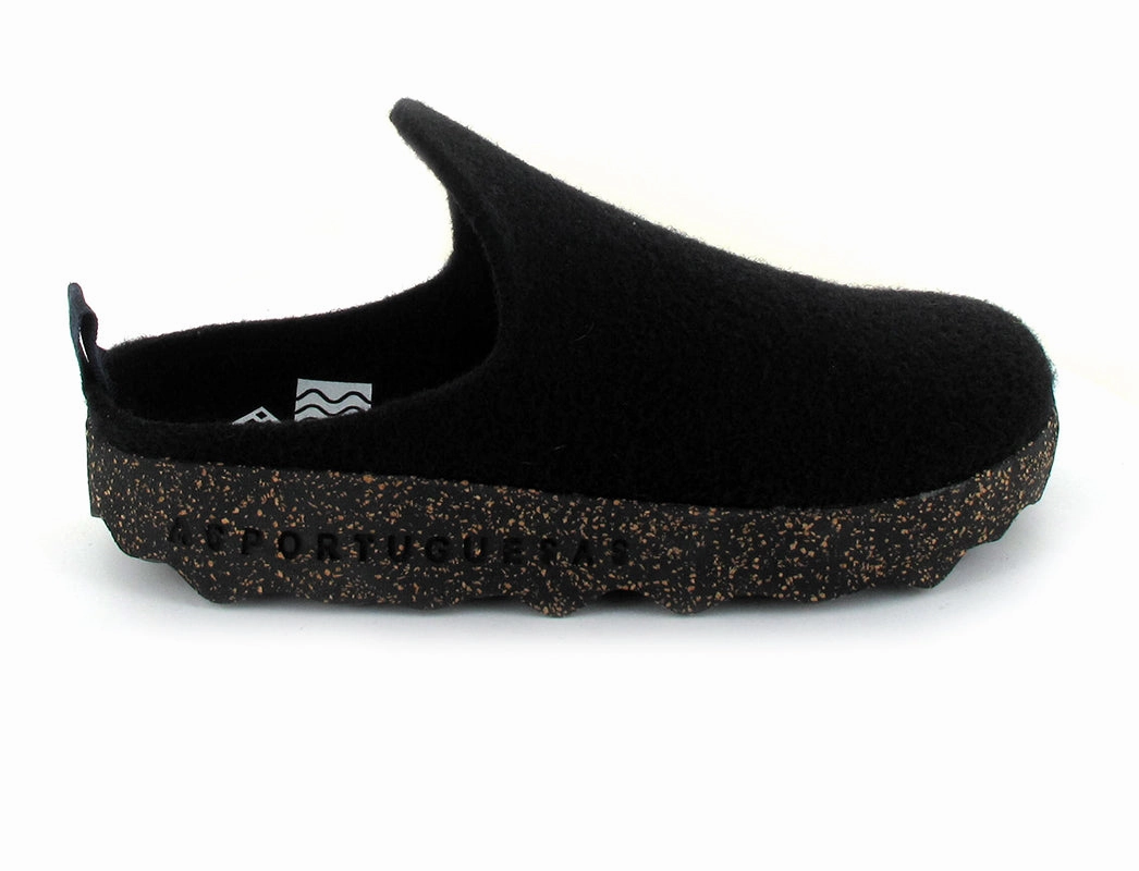 ASPORTUGUESAS Shoes | Slippers Come, black Fox Slippers