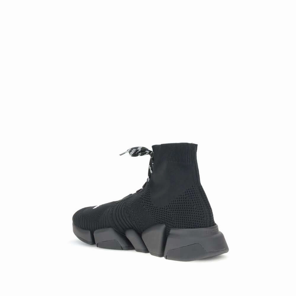 Free Running Shoes 2017 Balenciaga Black Polyester Athletic Sneakers