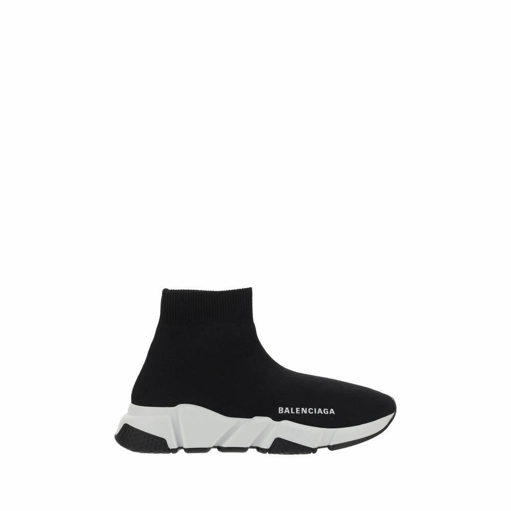 Fall Sneakers 2024 Balenciaga Black Polyester Athletic Sneakers