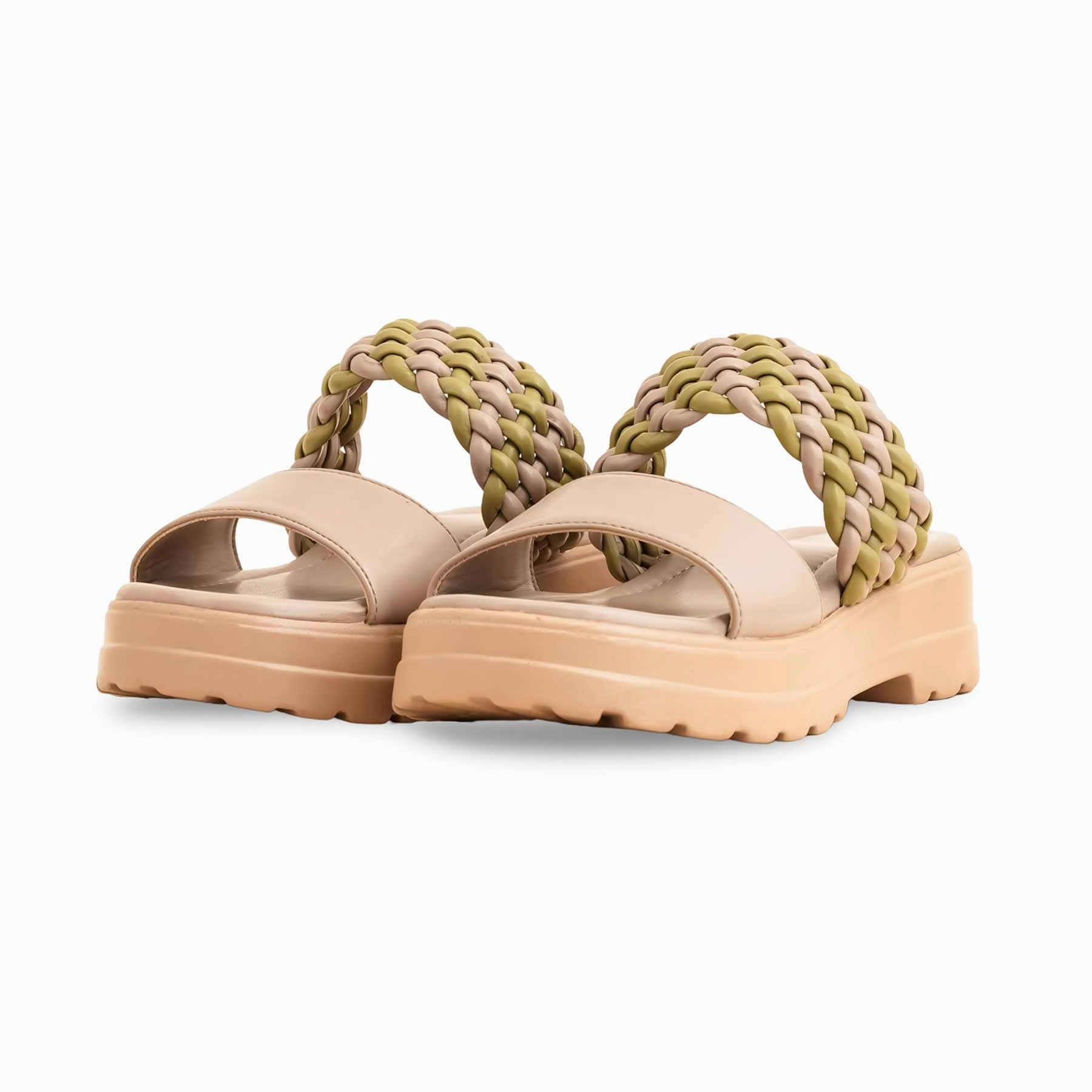 Slppers Beige Formal Slipper PU0527