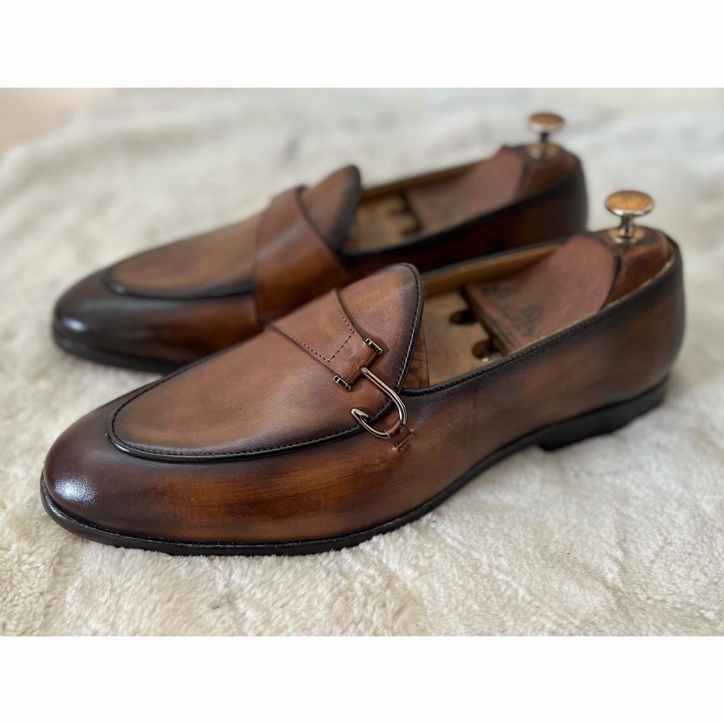 Como Loafers Belgian Loafers Tan Moritz