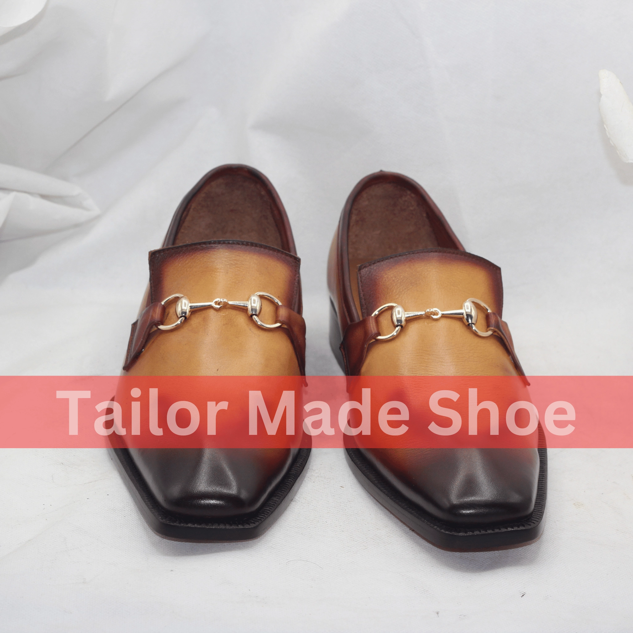 Bespoke Two-Tone Shoes  Tailored to Your Taste Artisan-Crafted Leather Loafers Shoes Your Impeccable Style Premium Patent Leather Shoes Slip-on Shoes, Whole Cut Shoes, for Mens Suede Loafers