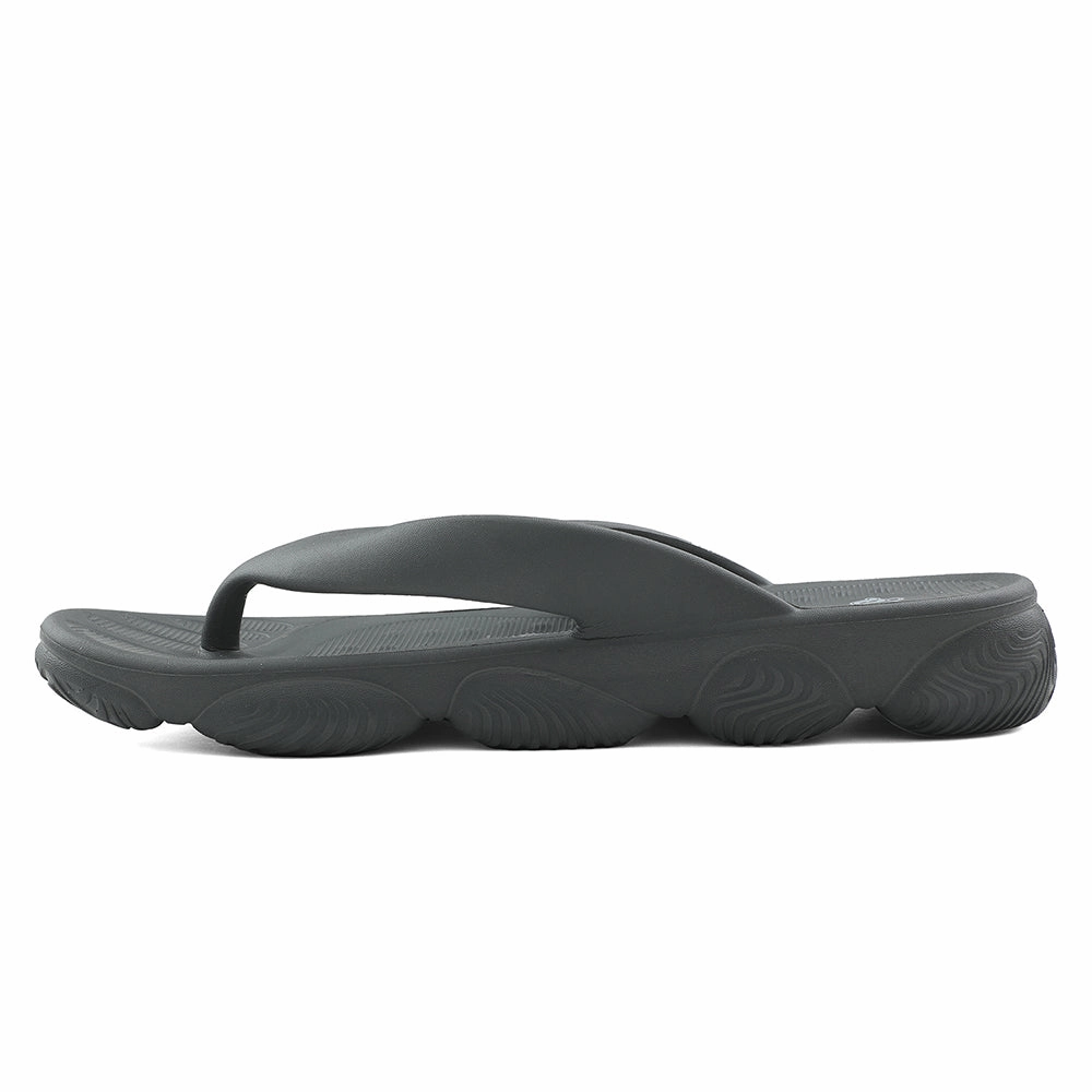 A-HA Dark Grey Casual Slipper For Men BEACHLITEM By Liberty C Slide