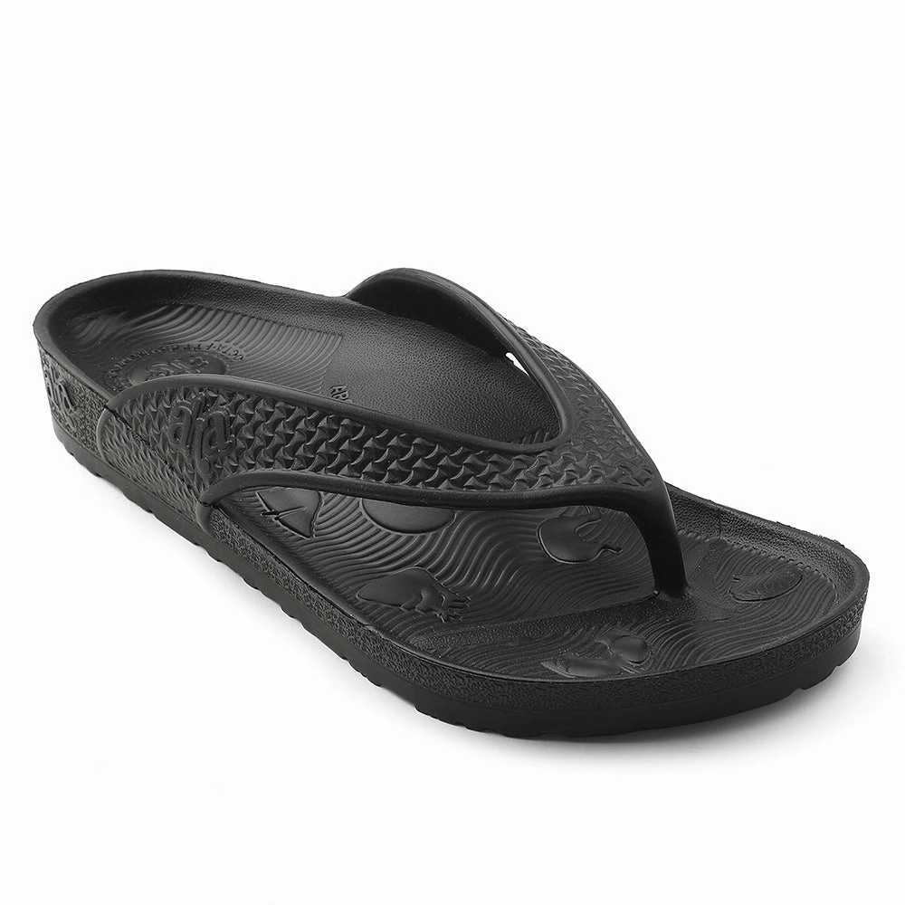 Roblox Slippers A-HA Black Casual Slipper For Men HAPPI-ME By Liberty