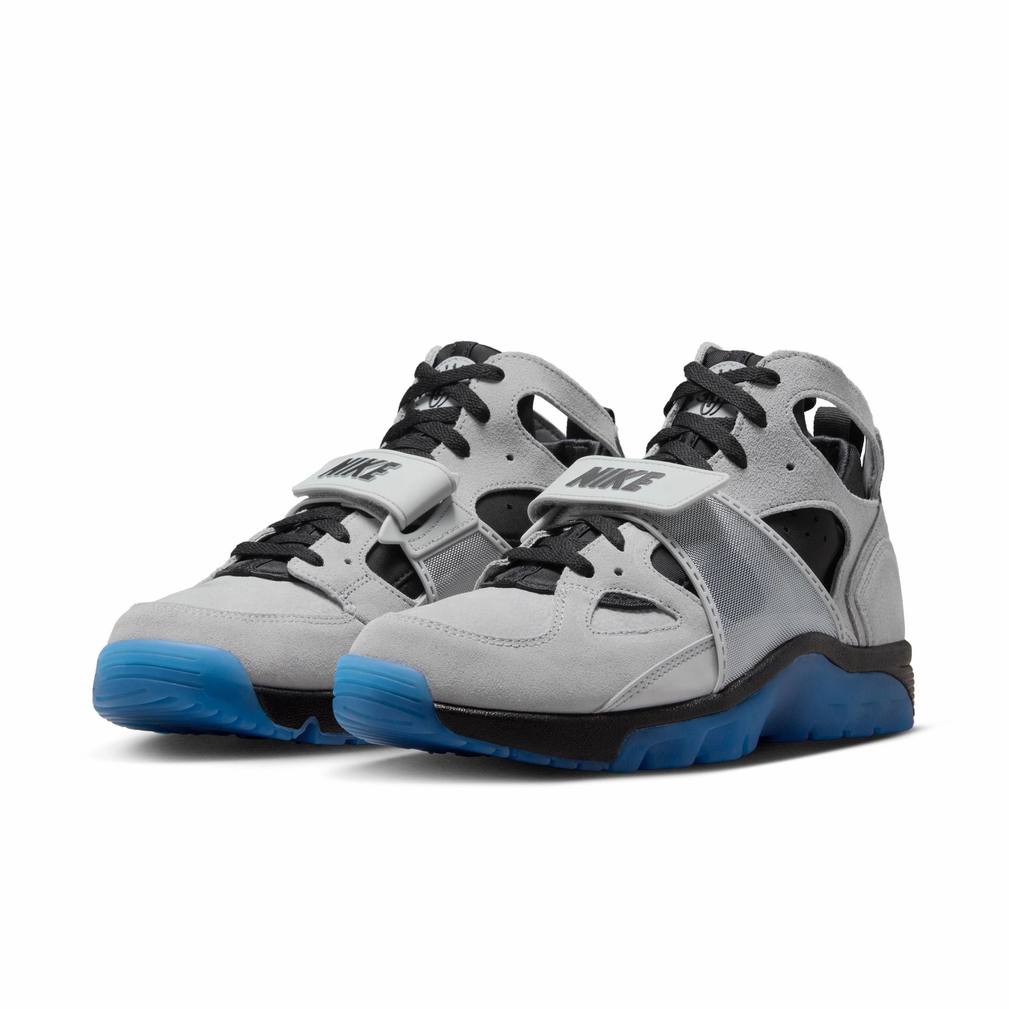 Nike Air Trainer Huarache Wolf Grey/star Blue-black IH4469-012 Asics Shoes Made In