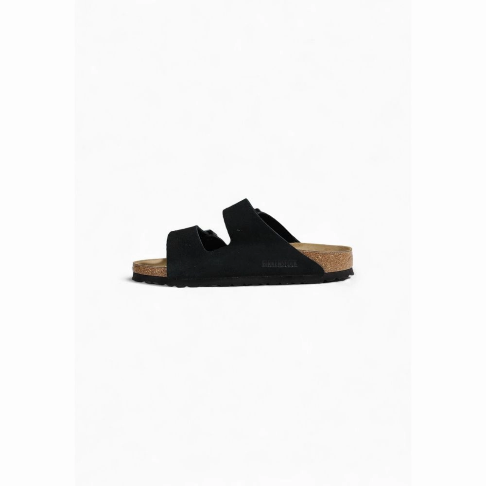 Birkenstock Black Suede Leather Sandals Sandals Hotels