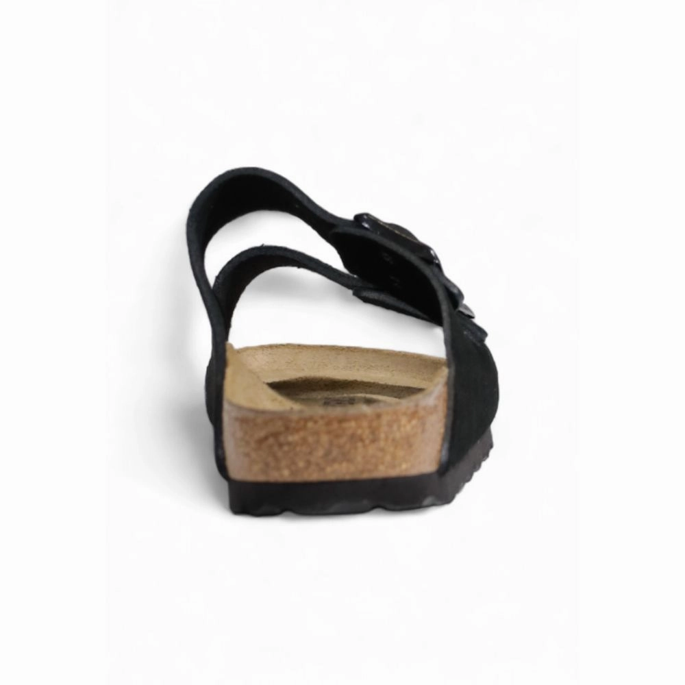 Sandals Suede Birkenstock Black Suede Leather Sandals