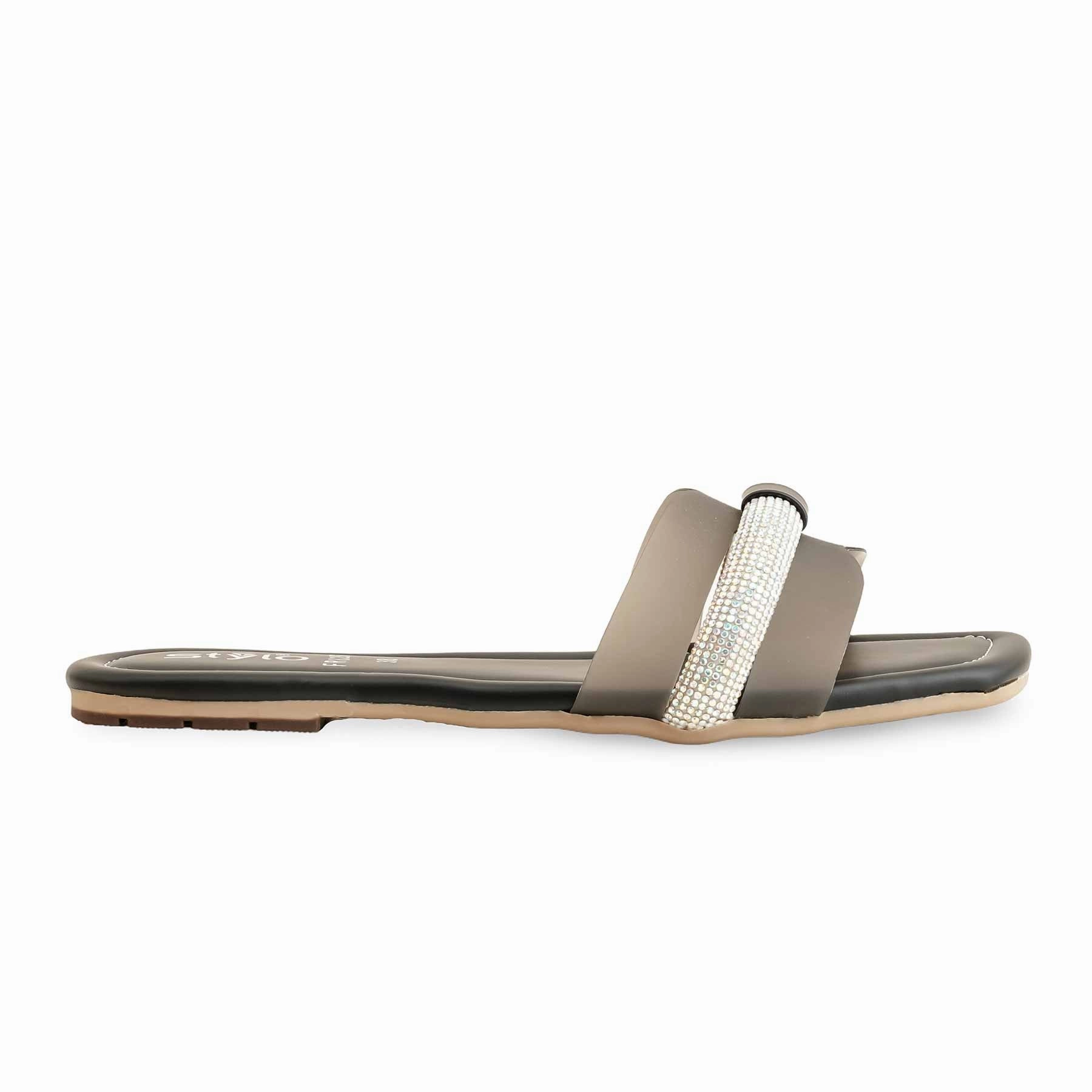 Black Formal Slipper For Women FR8287 Shin Splints From Flat Shoes