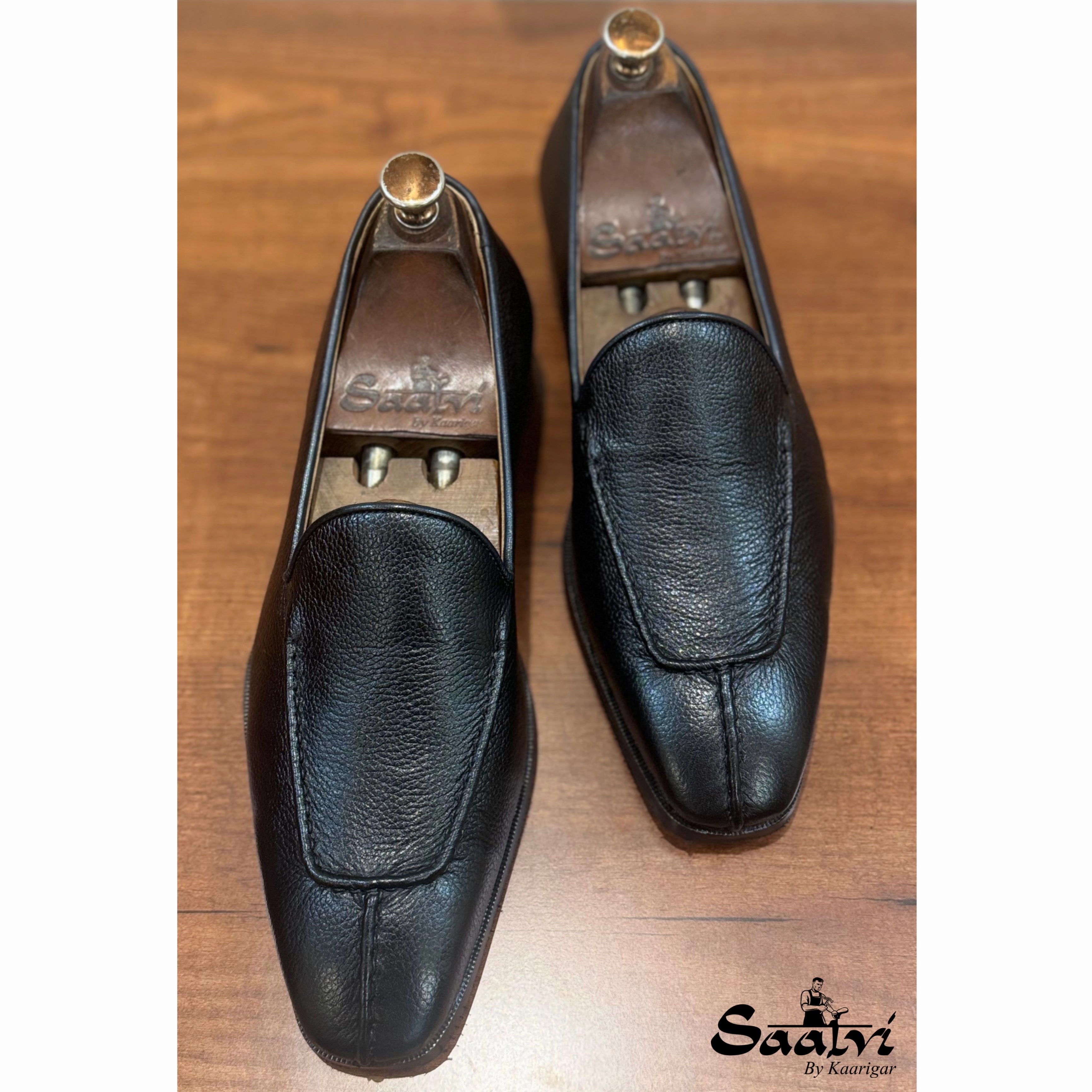 Zagreb Leather Loafers Black Soft Leather Loafers