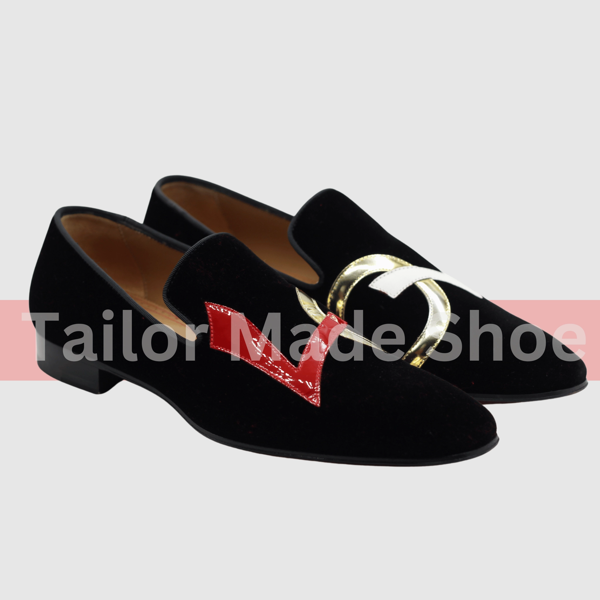 Brogue Loafers Black Suede Leather Loafers Custom Shoes Handmade Men's Slip-On Shoes in Premium Quality Bespoke Moccasin dress Shoes Tailored to Your Taste