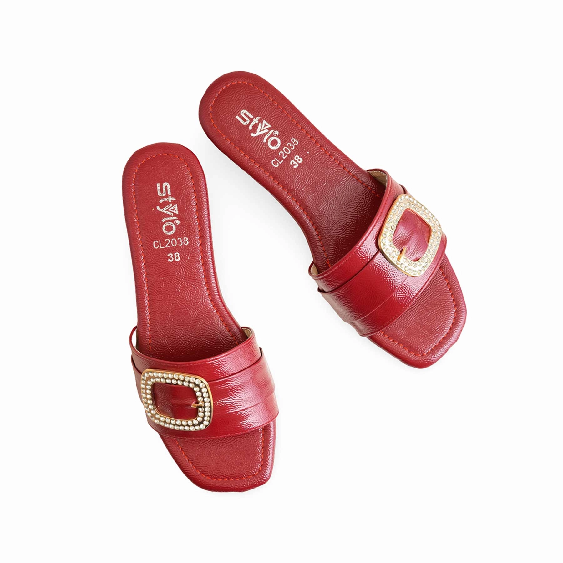 Maroon Casual Slipper For Ladies CL2038 Air Slippers