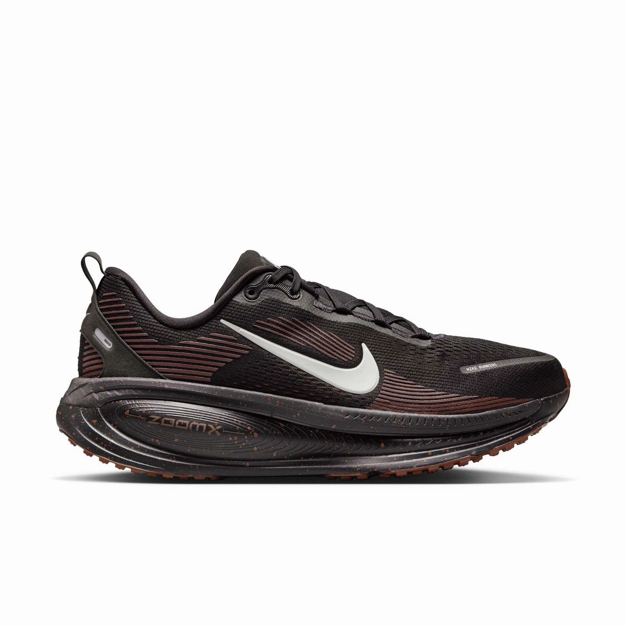Nike | Men's Vomero 18 Road Running Shoes - Black/Ironstone-Velvet Brown Comfortable ASICS Shoes