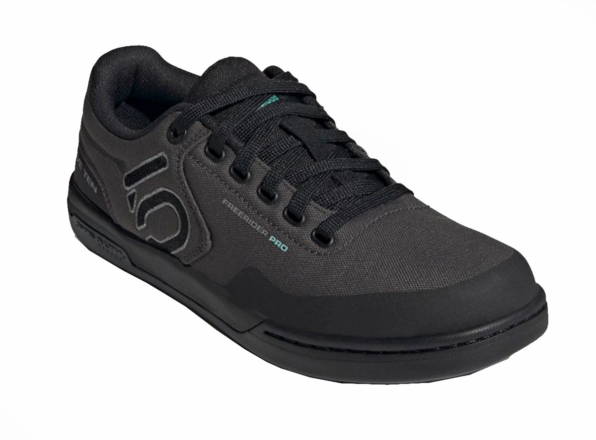 Five Ten Freerider Pro Canvas Flat Pedal Shoe - Dgh Solid Gray-Core Black-Gray Three - 2022 Palladium Flat Shoes