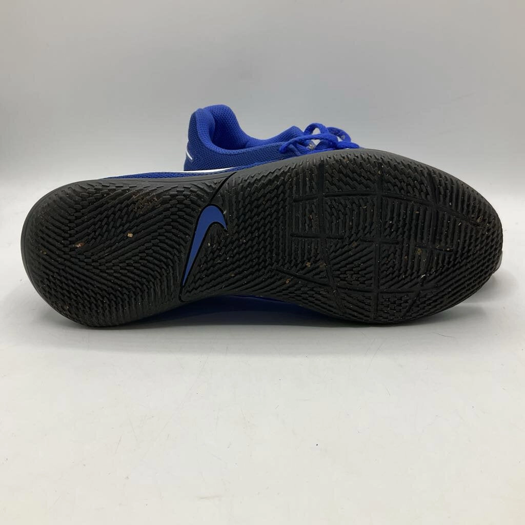 Adidas Handball Shoes Stabil Size 4.5Y: Nike Blue Lace-Up Indoor Soccer Cleats