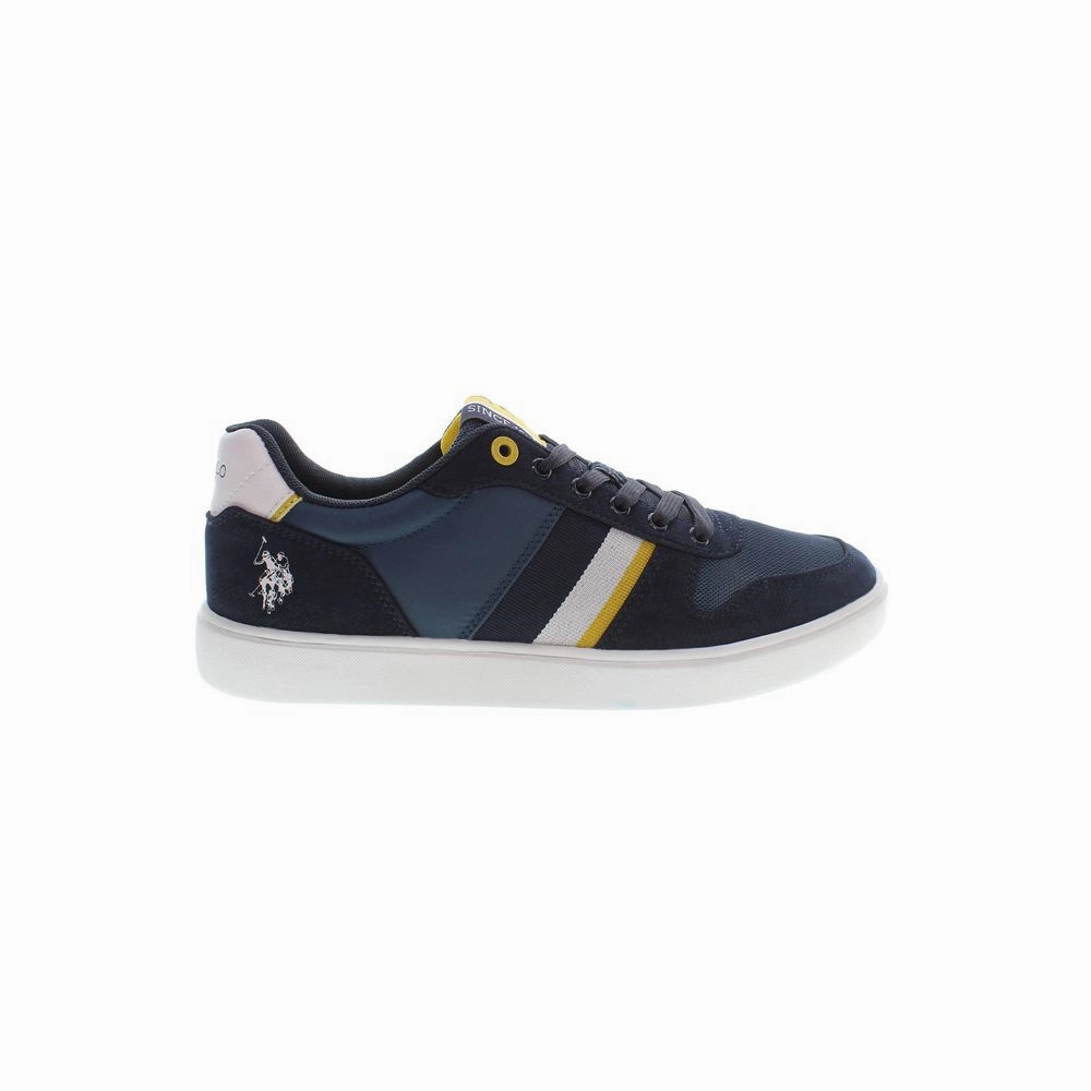 Marni Sneakers U.S. POLO ASSN. Blue Polyester Men Sneaker