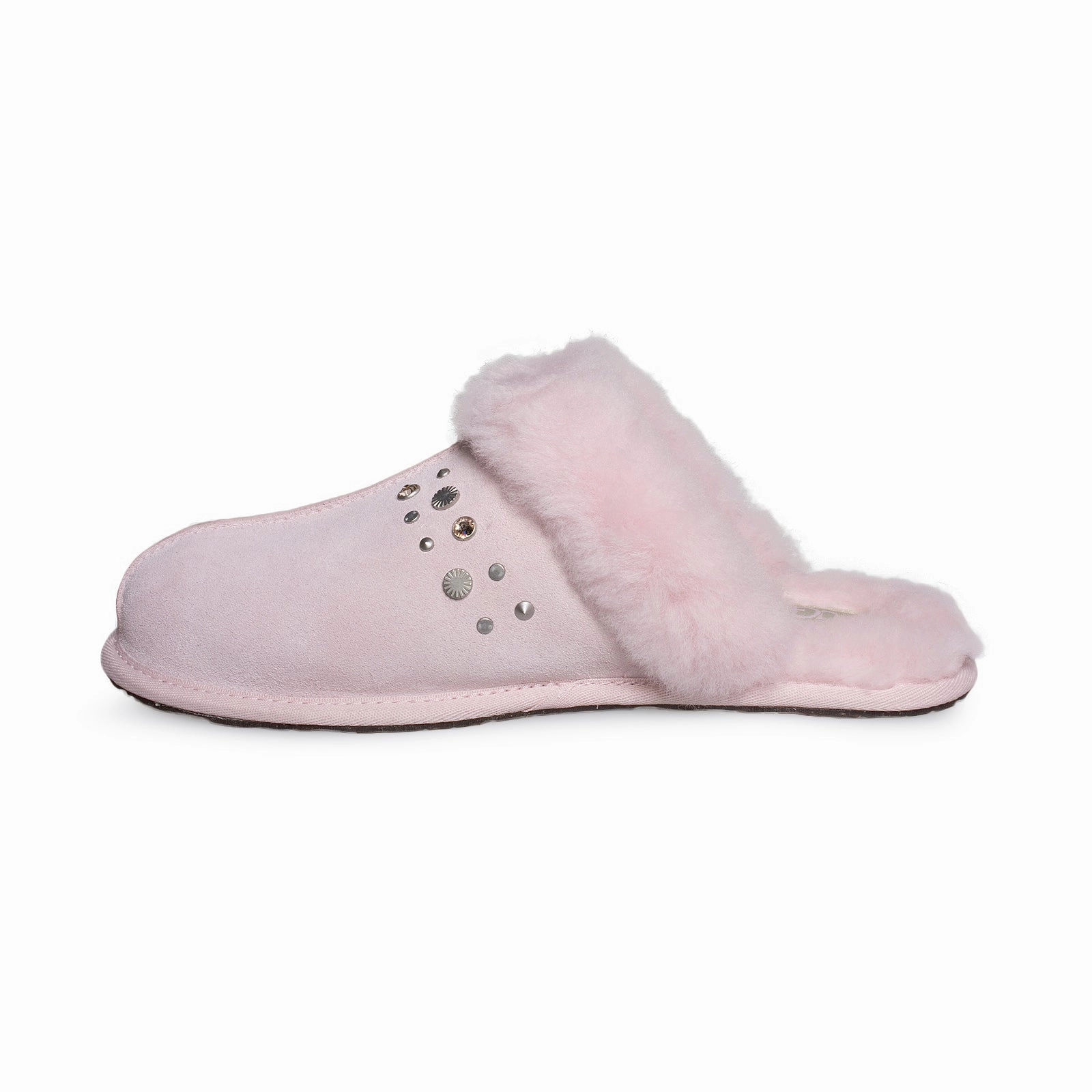 Orthotic Slippers UGG Scuffette II Studded Bling Seashell Pink Slippers - Women's