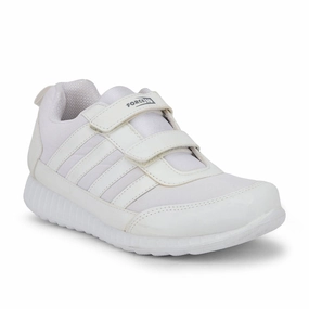 Force 10 White Non Lacing Uniform School Shoes For Kids 9906-90SV By Liberty Jordan Jumpman 3-peat Casual Shoes