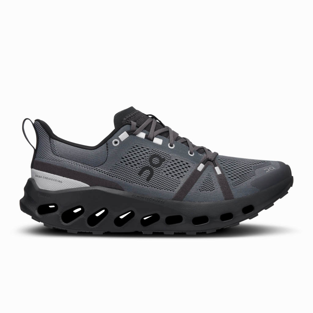 Under Armour Running Shoes 'On Running' Men's Cloudsurfer Trail - Eclipse / Black