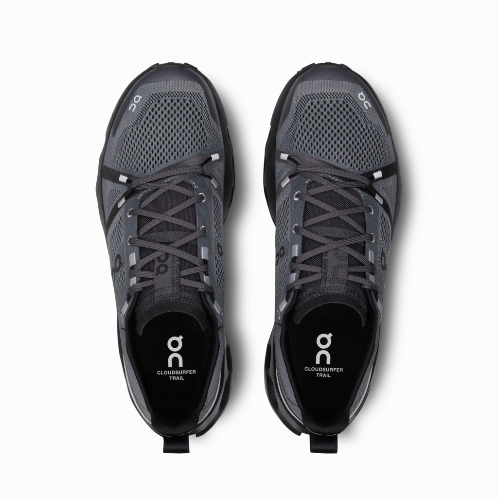 'On Running' Men's Cloudsurfer Trail - Eclipse / Black Good Shoes For Working Out And Running